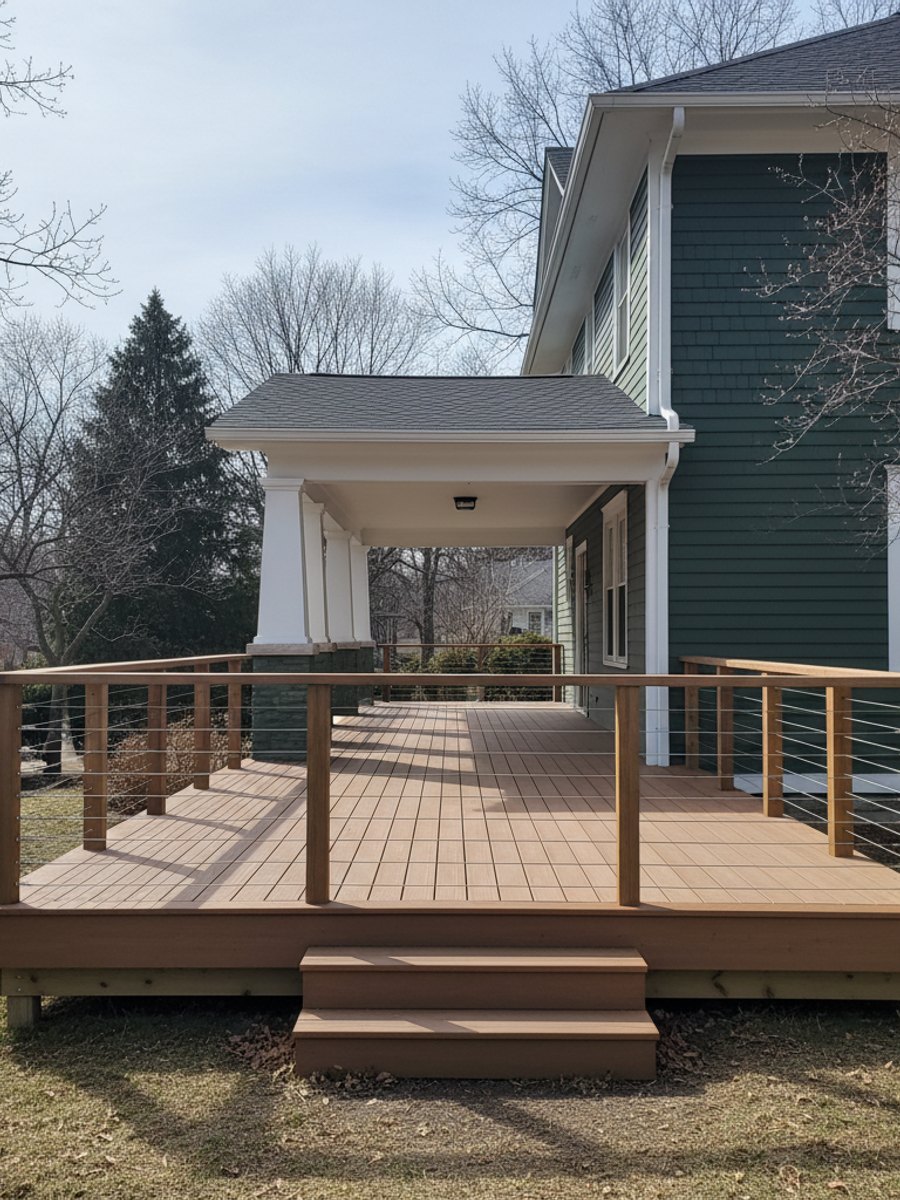 Deck Repair completed by Ace Deck Solutions in Elizabeth, NY